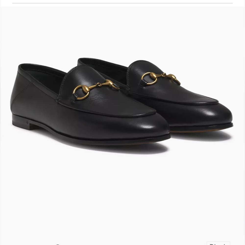 Gucci Brixton Leather Horsebit Loafers Size 35/5 *Floor sample*